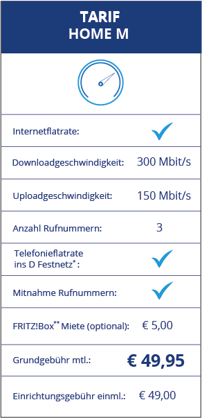 TreeneNet Tarif Home M